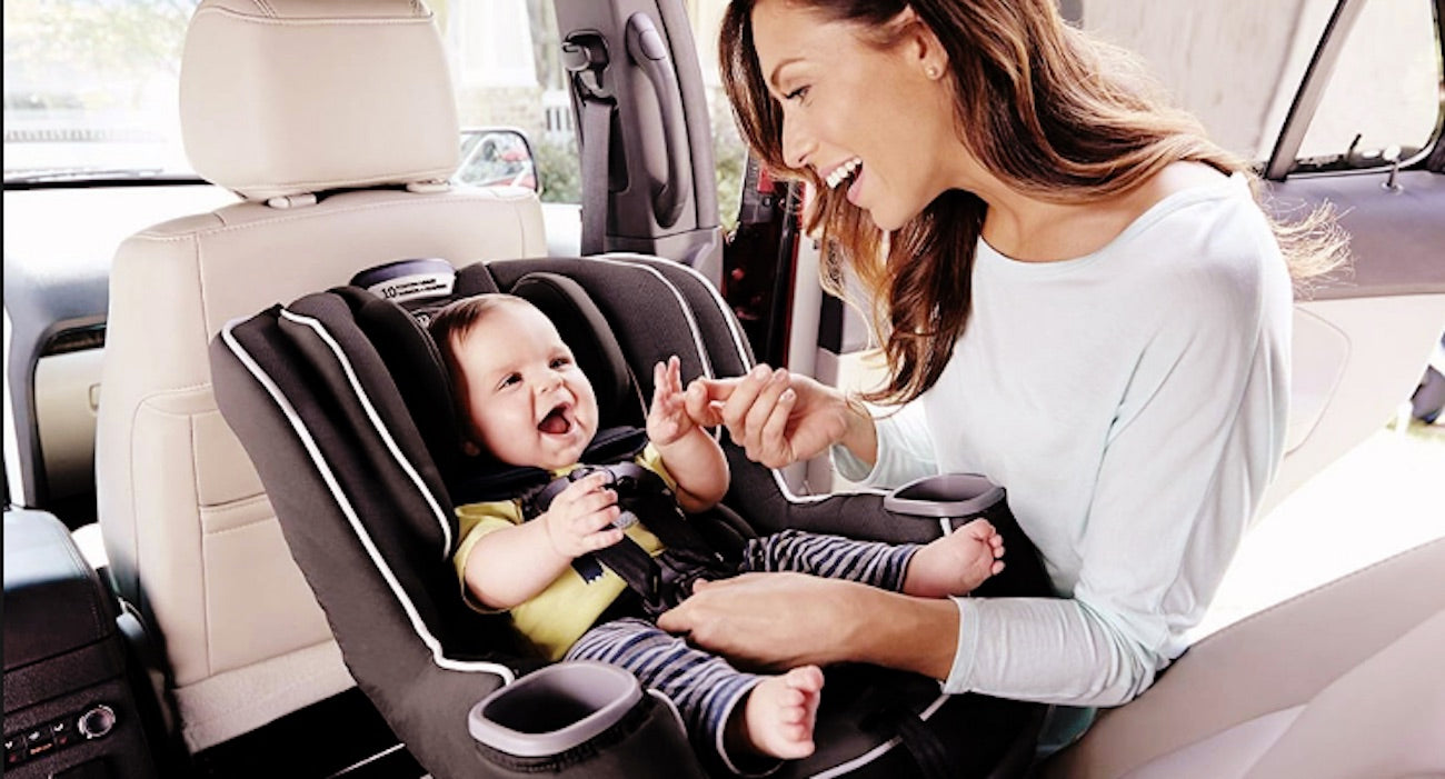 Uso correcto de la silla de auto para bebés 