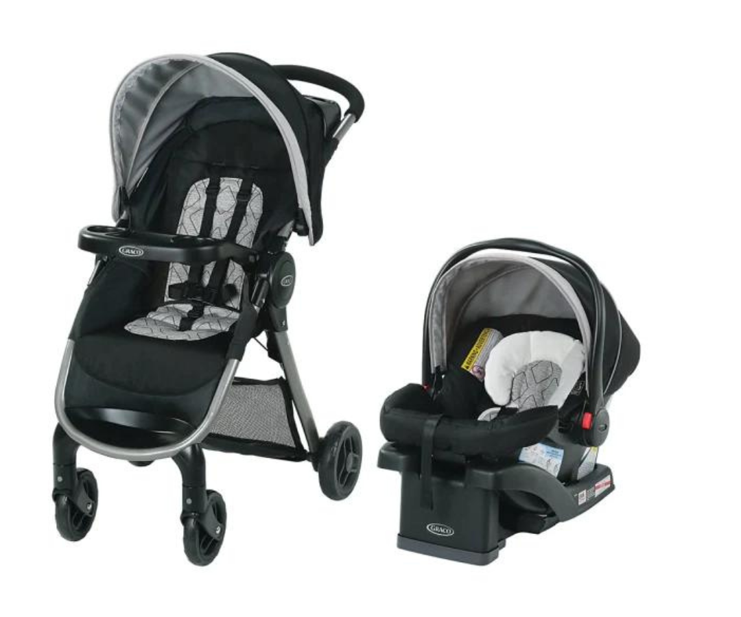 Coche Fast Action Se Asher Negro Graco