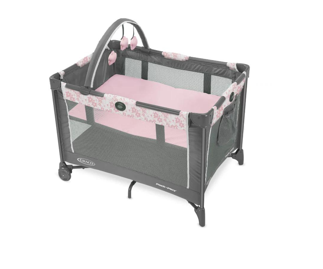 Corral Pack Y And Base Kate Gris Graco