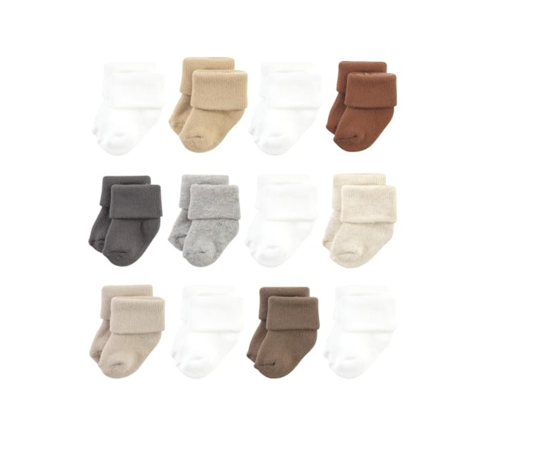 Medias Pack X12-Tonos Neutros Hudson Baby