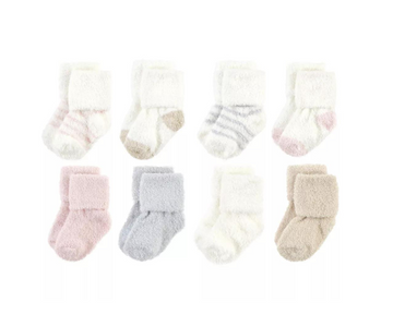 Medias Pack X8-Tonos Pink Hudson Baby