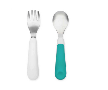 Cuchara Y Tenedor Teal Verde Oxo