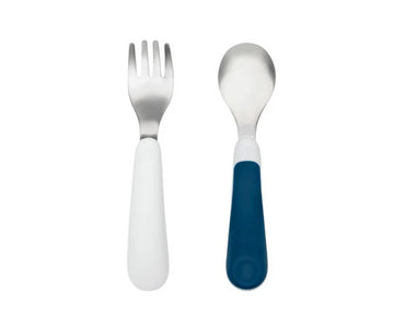 Cuchara Y Tenedor Navy Azul Oxo