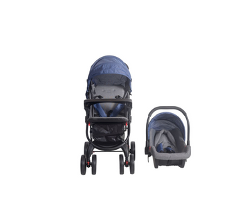 Coche 4 En 1 Negro Celeste Peke