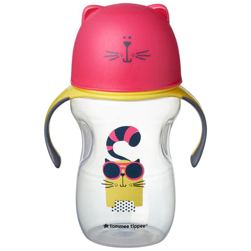 TAZA DE TRANSICION BOQUI. SUAVE 10OZ. ROSA TOMMEE TIPPEE