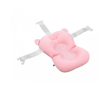 Protector Bañera Acolchado Bear Rosado Kikkaboo