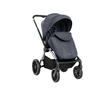 Coche Kara 2 en 1 Con Moisés Gris  | Pañalera Kikkaboo