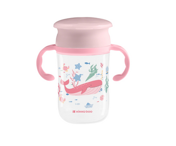 Vaso 360° Deep Sea Rosado Kikkaboo