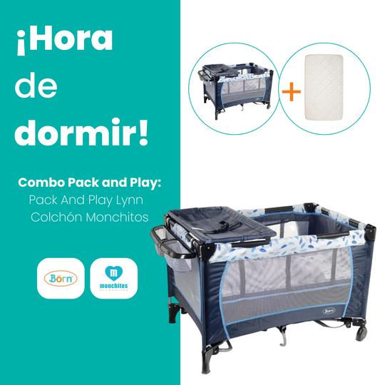Combo Pack And Play Lynn + Colchón