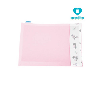 Almohadita Fresh Pillow Rosada Monchitos