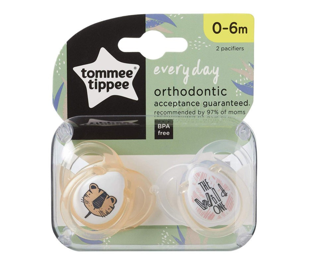 Chupones Every Day Naranja X2 Tommee Tippee