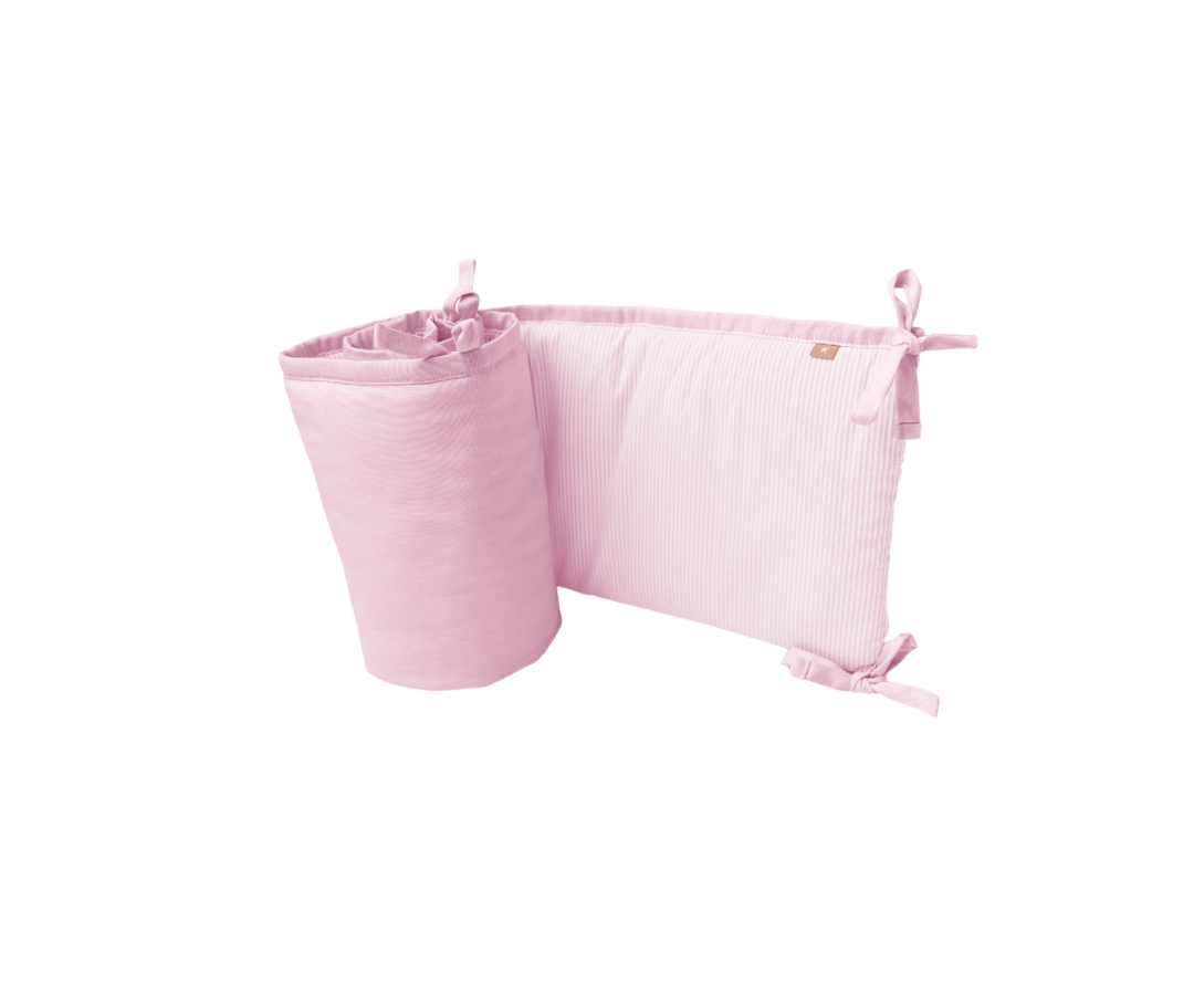 Bumper | Rosado Listado 4 Lados B4 Baby