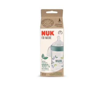 Biberón Verde For Nature PP CT 260ML Nuk