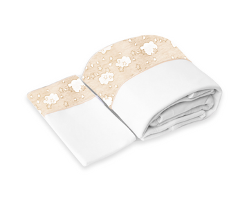 Sabanas Para Cuna Nubes | Beige B4 Baby