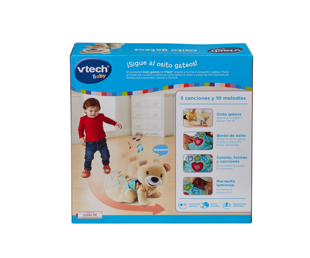 Osito Gateos Marrón Clarito Vtech