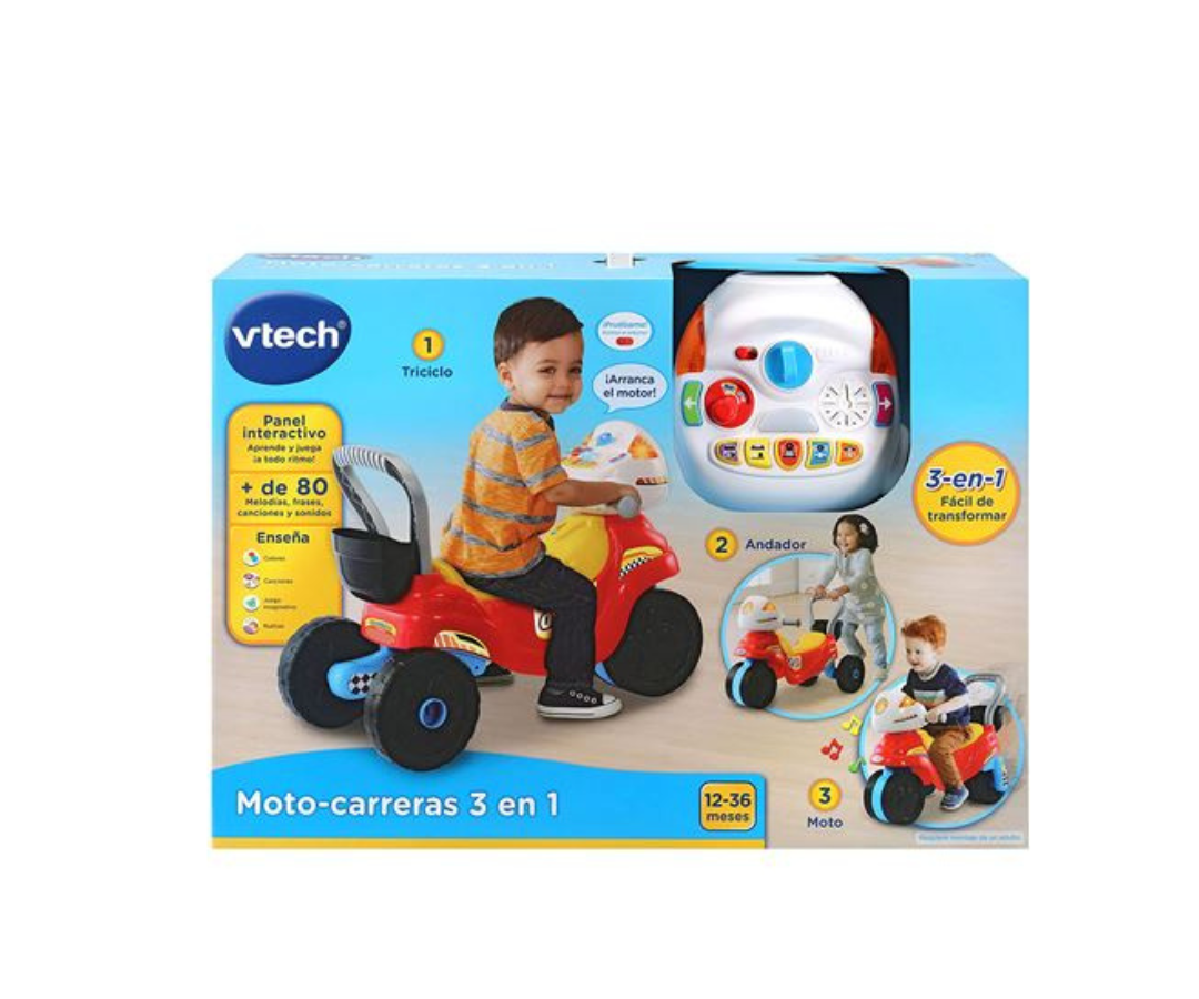 Moto - Carreras 3 En 1 Vtech