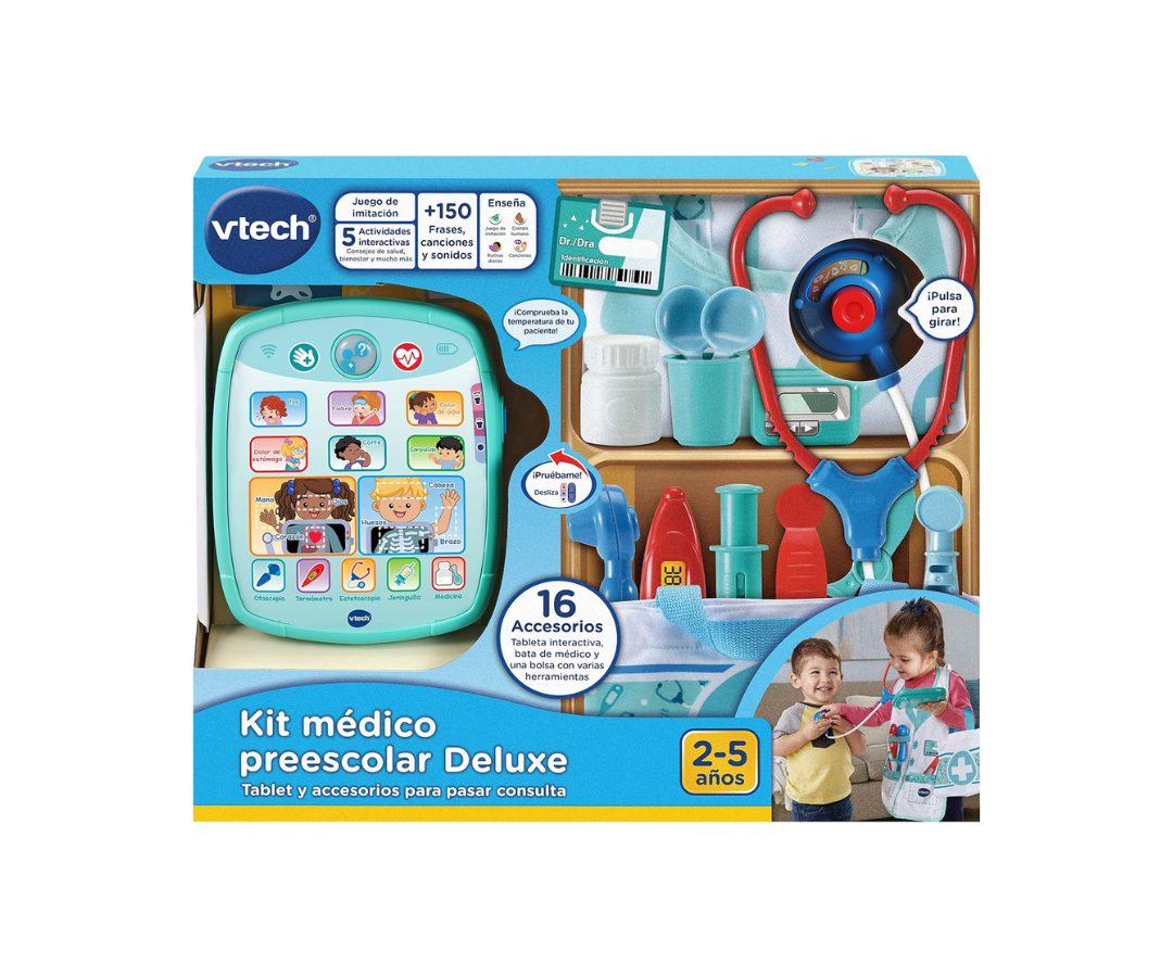 Maletín Kit Medico Preescolar Tablet Vtech