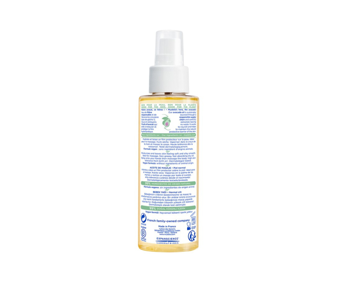 Baby Aceite De Masajes Mustela