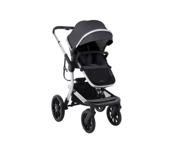 Coche Irene 3 En 1 Con Moisés -Pañalera | Gris  Kikkaboo