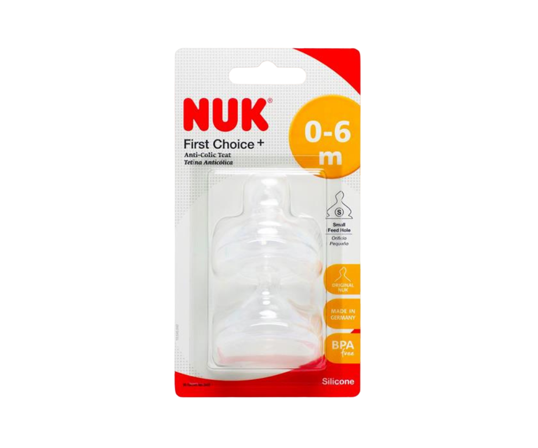 Silicona First Choice 0-6M X2 S#1 - Nuk