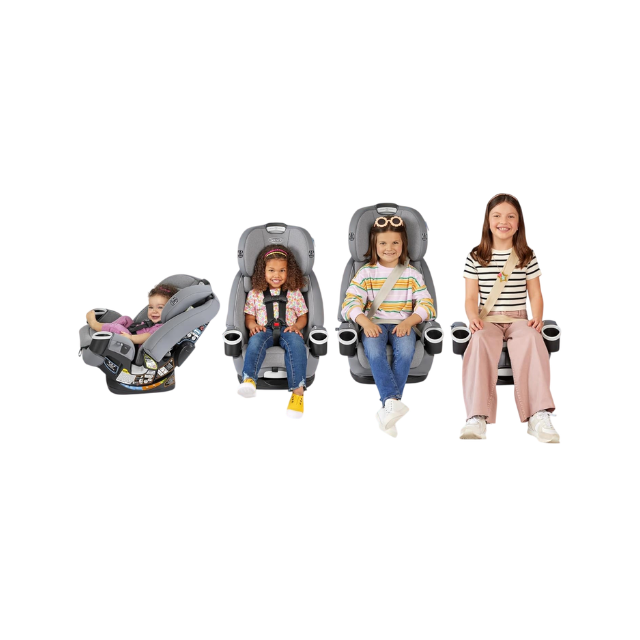 Silla Para Carro 4Ever Dlx 4 en 1 Charlie | Gris - Graco