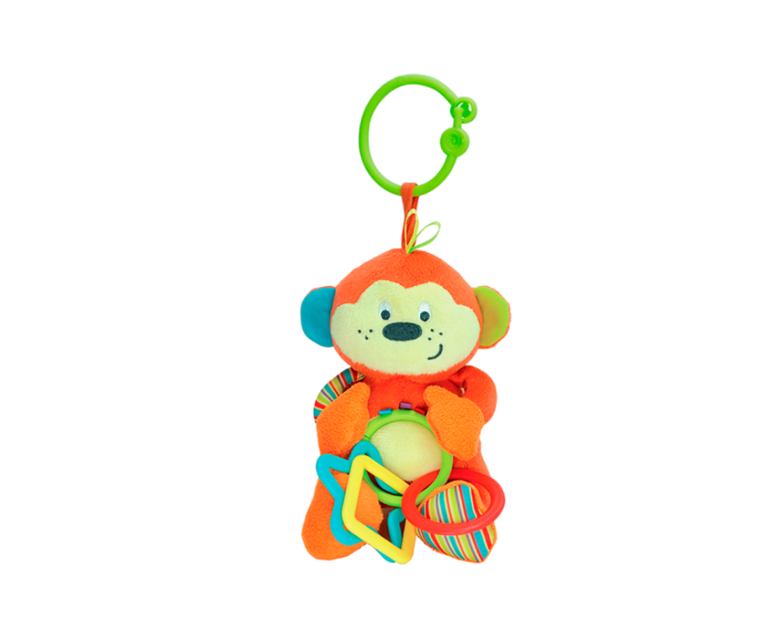Sonajero Chimpancé Con Anillos Winfun