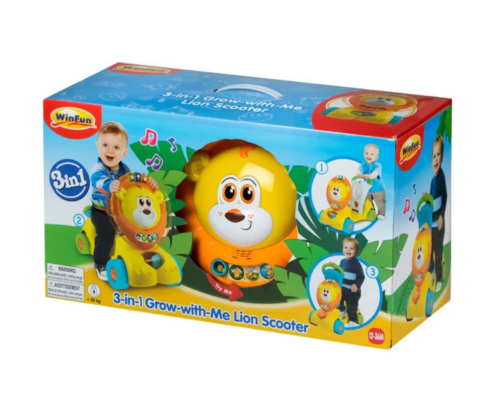 Correpasillos León 3 EN 1 Winfun