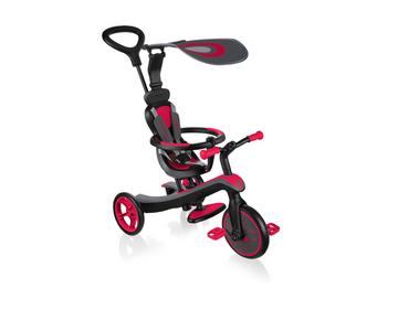 TRICICLO EXPLORER TRIKE 4 EN 1 ROJO GLOBBER