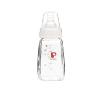Biberón Peristáltico De Vidrio 4 Oz Pigeon
