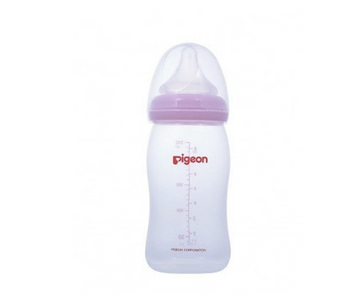 Biberón  Peristáltico Boca Ancha X 240 ML Pigeo