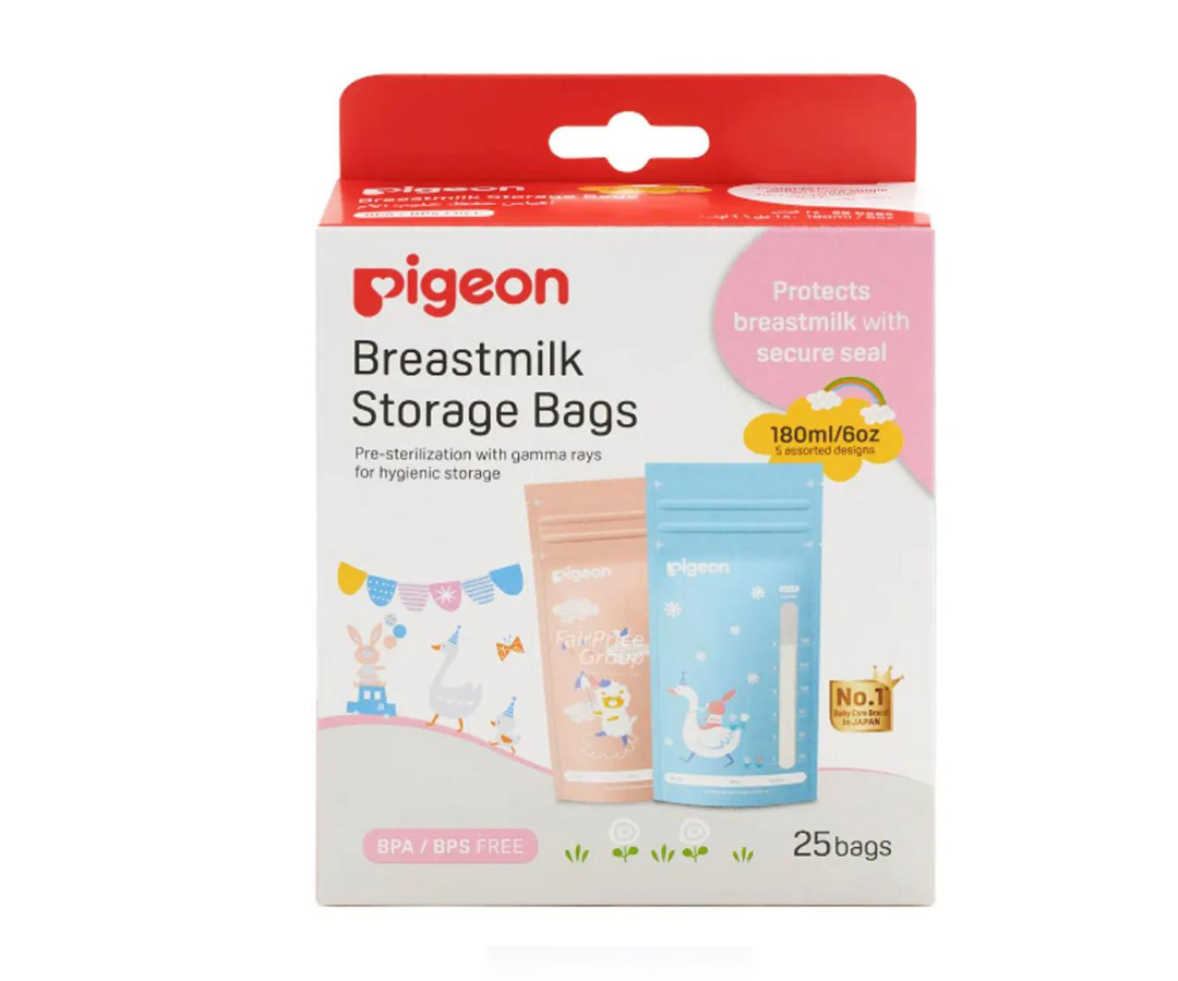 Bolsitas De Almacenamiento De Leche x 25 Pigeon