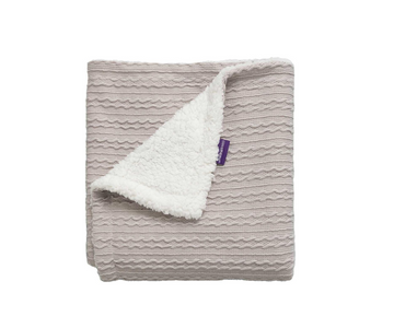 Cobija De Luxe Sherpa | Gris Clevamama