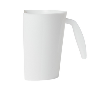 Jarra Para Enjuagar Cabeza Gris Clevamama