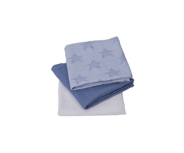 Manta de Muselina X3 Bamboo  | Celeste Clevamama