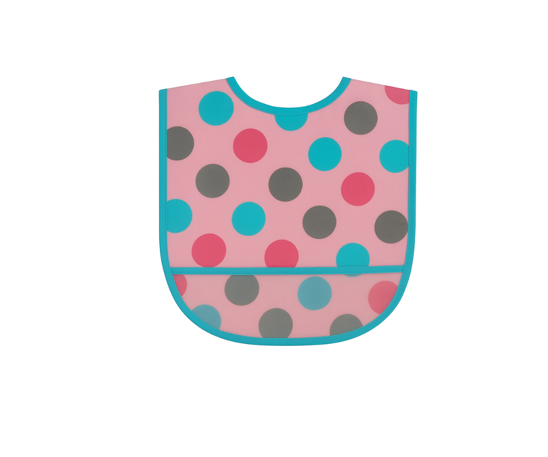 Baberos Pack X5 Con Bolsillo | Safari Rosa Hudson Baby