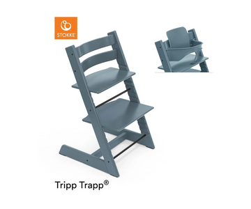 Silla De Comer Tripp Trapp | Fjord Blue Stokke