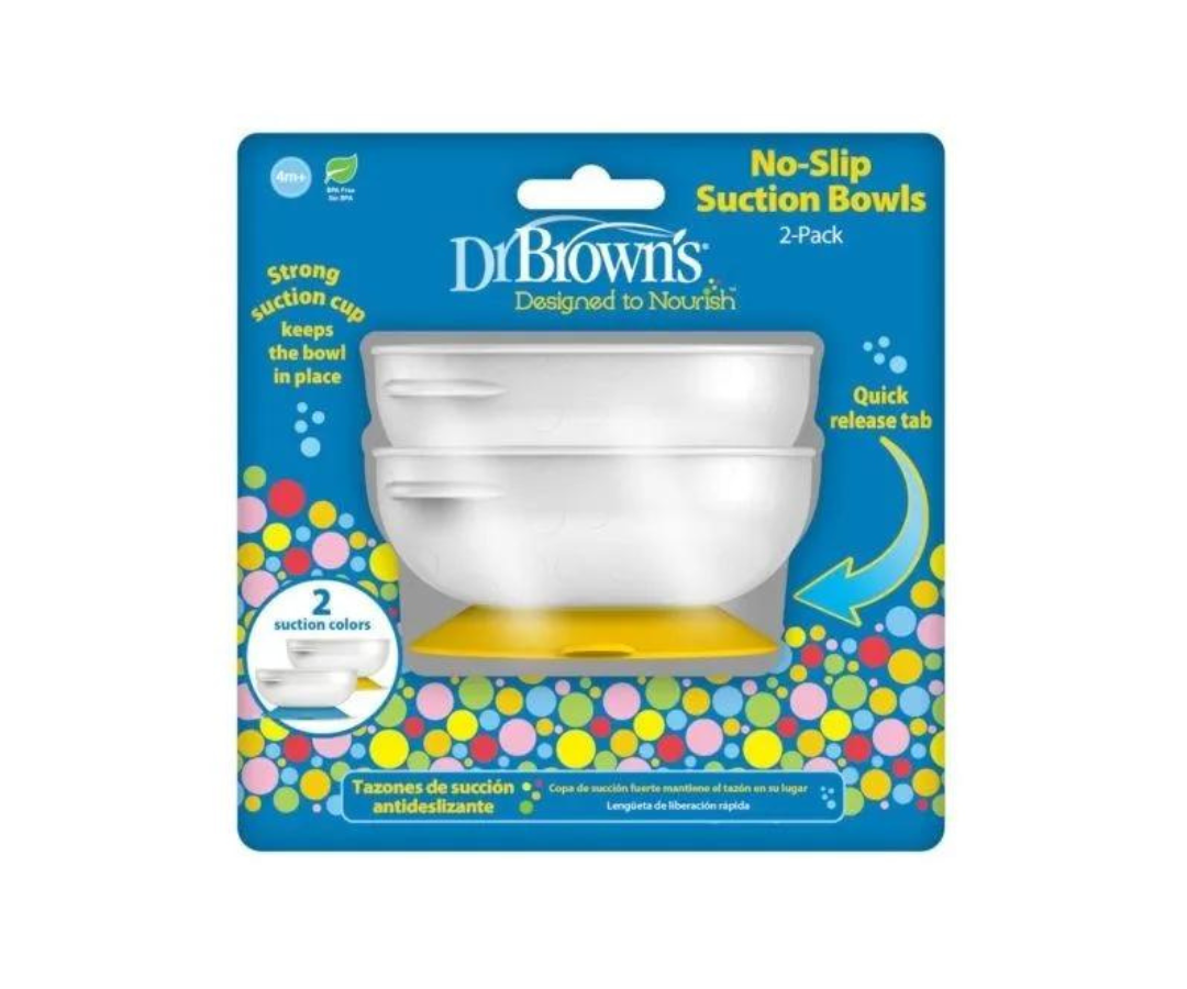Set Tazones Succión Antideslizante Dr. Browns