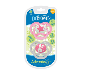 Set X2 Chupones Advante Nigth 6 -18 M Rosa Dr. Browns