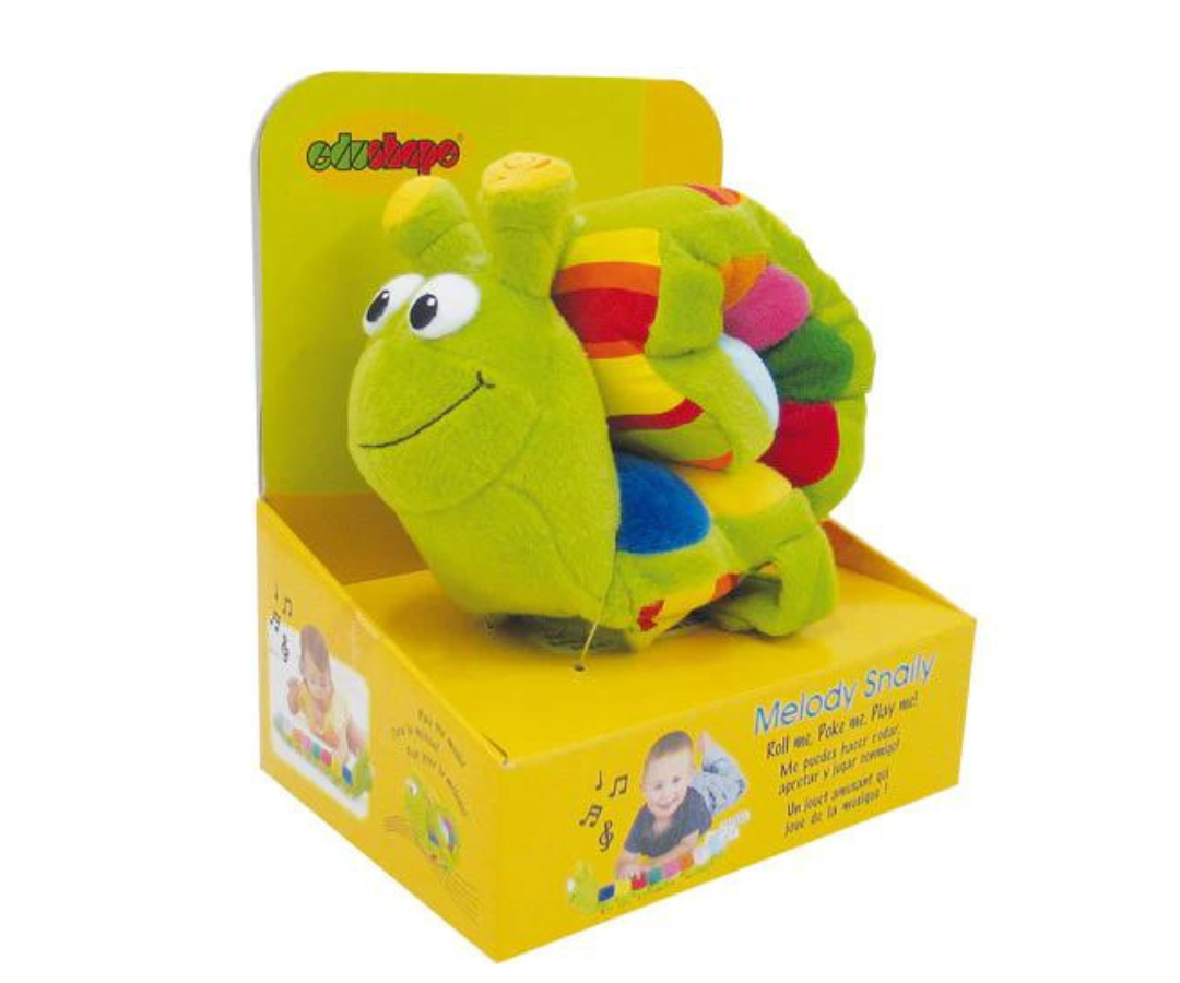 CARACOL CON MUSICA MULTICOLOR EDUSHAPE