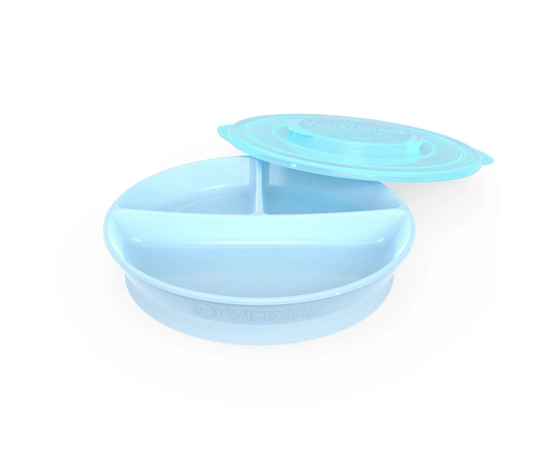 Plato Dividido Celeste Twistshake