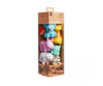 Set De Animales Salvajes  Para Baño Munchkin