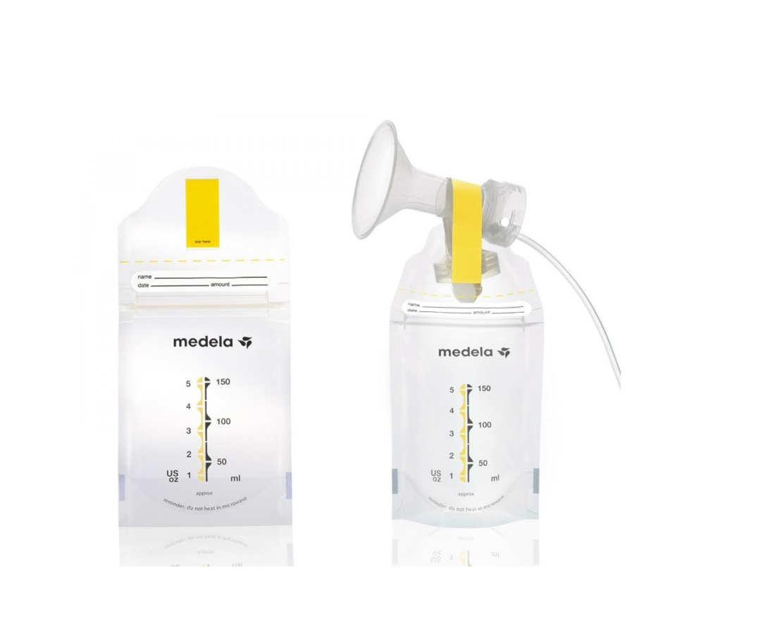 Bolsas Alm. Leche Mat X 20 Con Adhesivo Medela