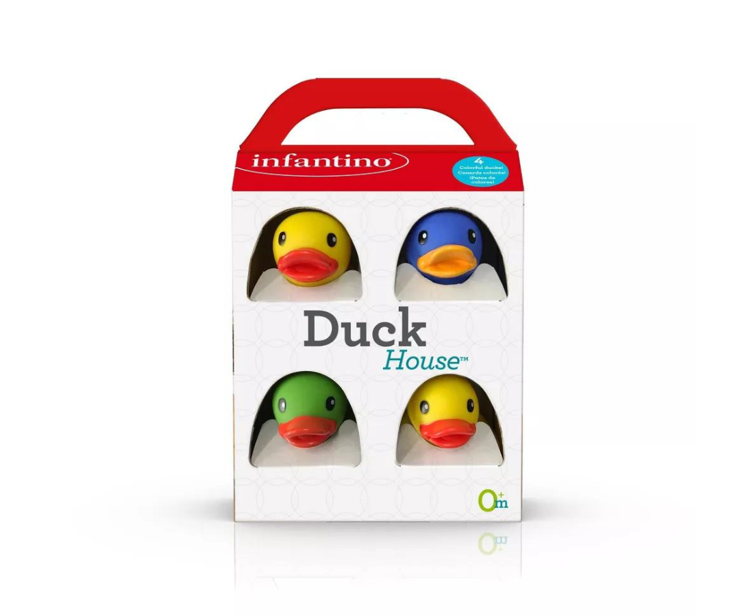 Entretenedor Pato Para El Baño Infantino