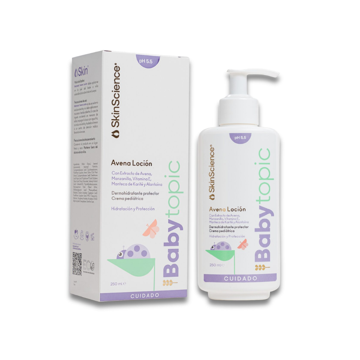 Babytopic Avena Loción Crema 250ml - SkinScience