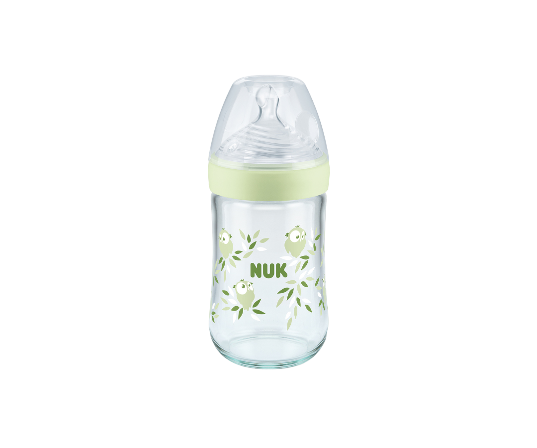 NUK BIBERON NATURE SENSE VIDRIO 240ML SURTI+