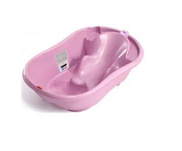 Bañera Rosada Onda Basic Okbaby