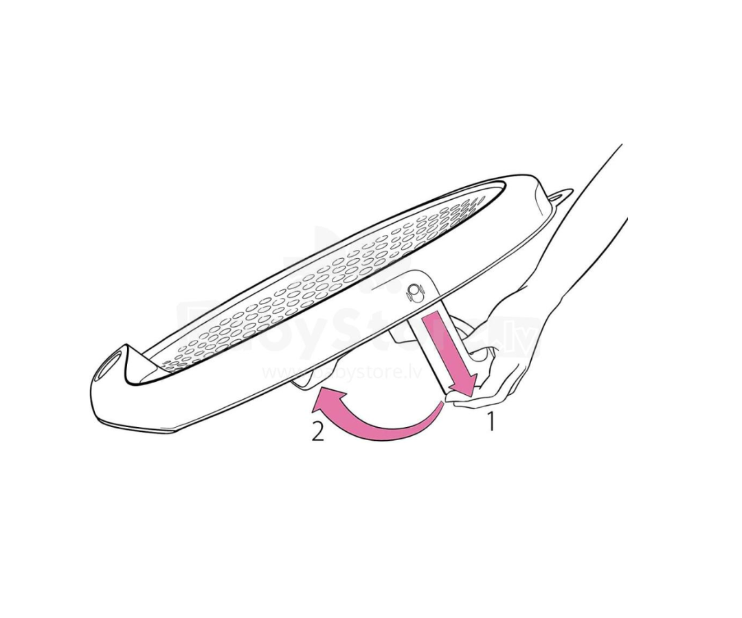Soporte Para Bañera Jelly | Rosado - Okbaby