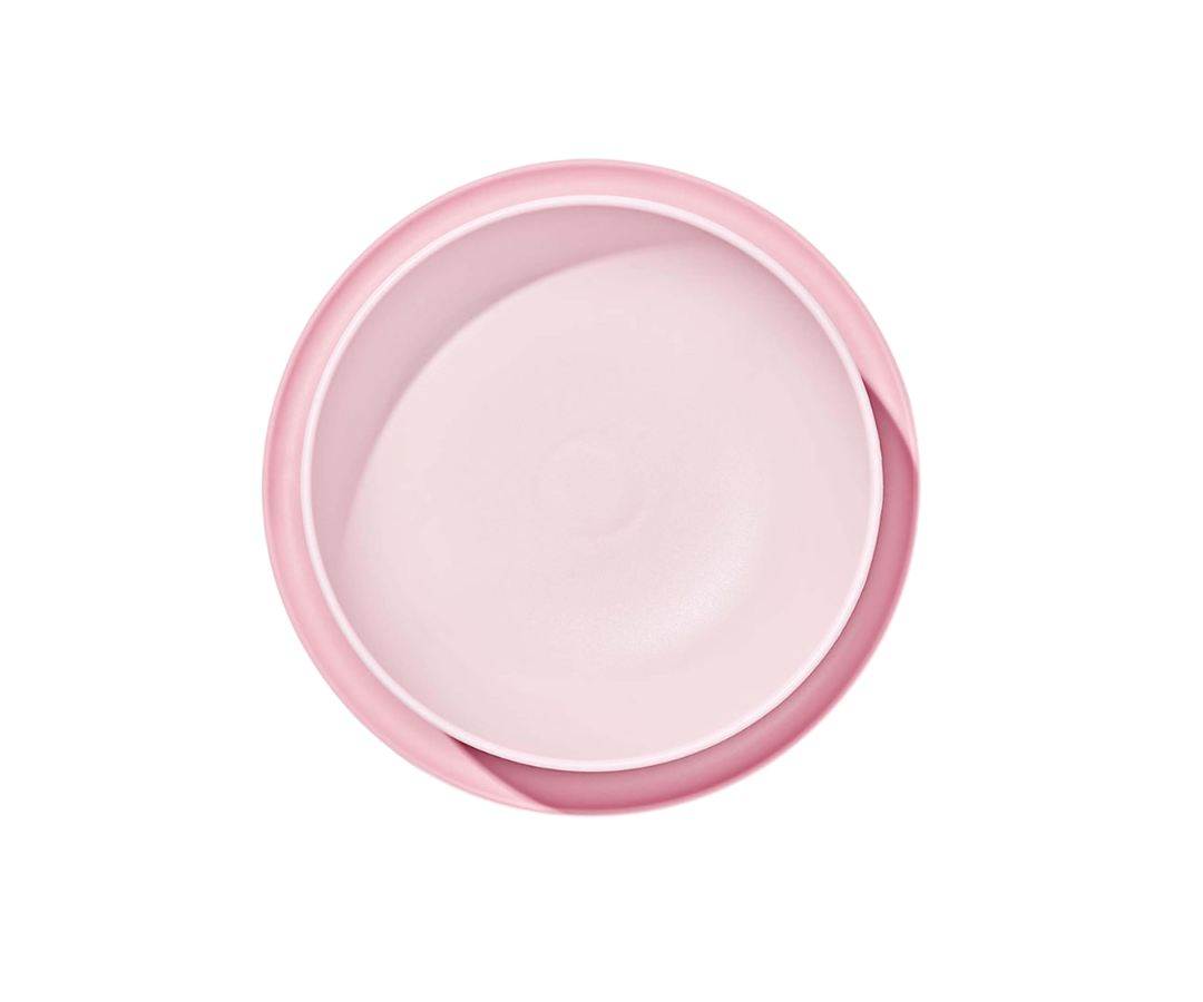 Plato Hondo Adhesivo Y Succión | Blossom Oxo