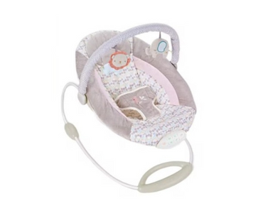 Bouncer Gris Flores Niña Fitchbaby