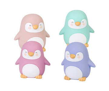 Juguete De Baño Pinguins Party Saro